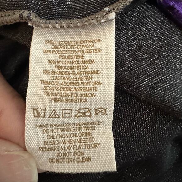 Urban Outfitters Burnout Velvet Purple Mini Dress Vampire Blue Gray Goth Stretch - Picture 3 of 4